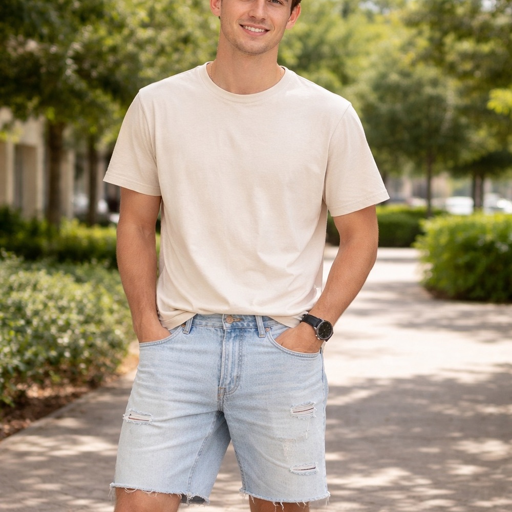 Express jean shorts men’s size 32